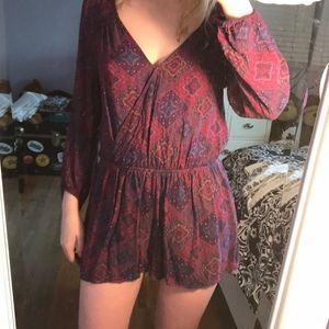 American Eagle Purple romper